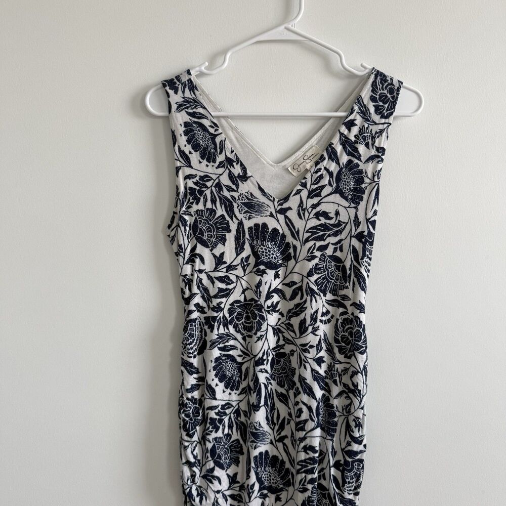 Jessica Simpson Maternity Bodycon V-Neck Dress Floral Summer Stretch Sz Small - Picture 4 of 9